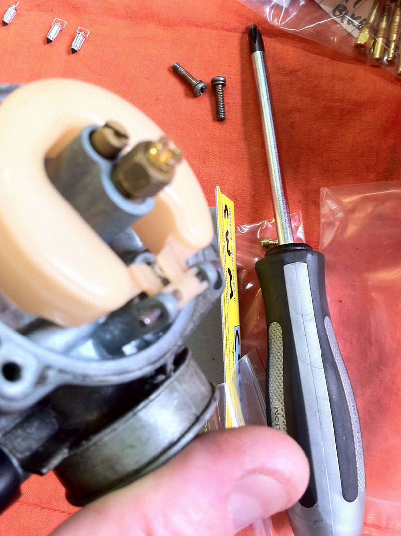 carb clean now float bowl not filling 1993 cub 90 N Page 2